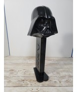 PEZ Star Wars Darth Vader 14&quot; Tall Dispenses Whole PEZ Packs, Clean VIDEO - $27.15 CAD