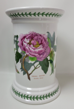 Portmeirion Botanic Garden 25th Anniversary Jardiniere Pedestal Base Peony - $297.00