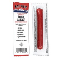 Bay View Packing Single Serve Portion Smoked Pickled Polish Sausage - £15.68 GBP