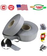 Durable 1&quot; x 25 Yds Silver Reflective Heat Transfer Film - Outdoor Use - $701.41 MXN