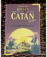 RIVALS FOR CATAN DELUXE 2 Player Card Game Civilization Building Strateg... - $28.01