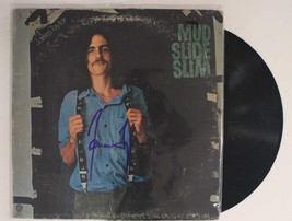 James Taylor Signed Autographed &quot;Mud Slime Slim&quot; Record Album - £55.94 GBP