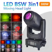 300W DJ Sharpy Beam Moving Head Light Stage Lighting BSW 3IN1 Club Show ... - $599.00