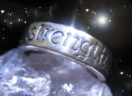  Haunted RING IMMENSE STRENGTH THROUGH CHALLENGES  HIGH MAGICK Witch Cas... - $99.77