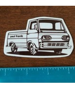 Authentic Paul Frank STICKER 3 1/2" x 2" Clear with Brown Awesome!! - £2.36 GBP