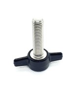 1/4-20 Thumb Screw T Bolts Black Plastic Tee Wing Clamping Knob Stainles... - $18.45 CAD+