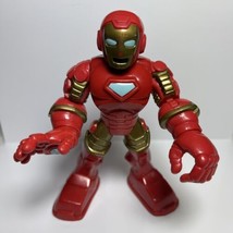 2012 Hasbro Playskool Iron Man Marvel Super Hero Adventures Action Figure Toy 5&quot; - £3.90 GBP