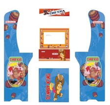 Atgames Legends Ultimate ALU Donkey Kong Retro design decal Arcade Cabinet art - £24.77 GBP+