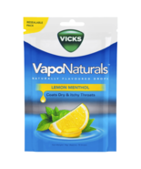 Vicks VapoNaturals Drops 70g (Approx. 19 Pack) Lemon Menthol - $92.40 CAD