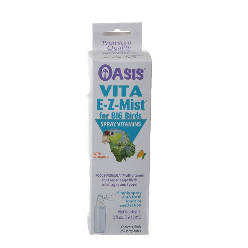 Primary image for Oasis Vita E-Z-Mist for Big Birds 6 oz (3 x 2 oz) Oasis Vita E-Z-Mist for Big Bi