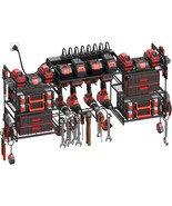 Cccei Black Power Tools Organizers Wall Mount, Large Tools And Battery S... - $63.01 CAD