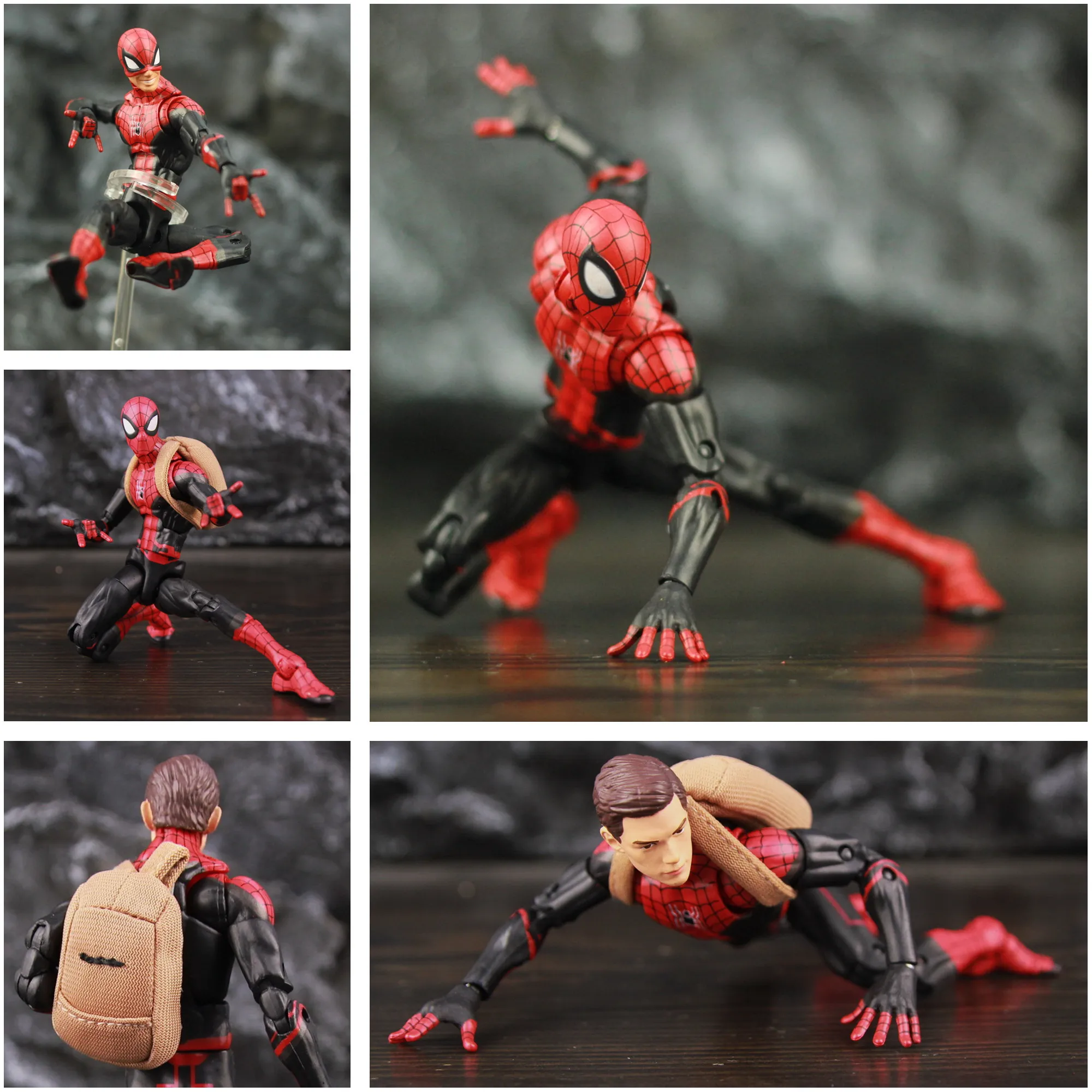Marvel Spider Man Far From Home Tom Holland 6&quot; Action Figure Avenger Iron Edith - £32.28 GBP+