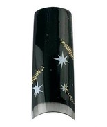 Cala Airbrushed Nail Tips Falling/Shooting Stars 87764+Nail Glue+Aviva N... - £24.73 GBP