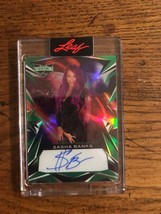 Sasha Banks 9/9 Autograph 2022 Leaf Pro Set Baseball Card (107) - £137.21 GBP