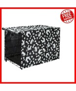 36-Inch Waterproof Dog Kennel Cover with Zippered Flaps &amp; Ventilation Wi... - $748.42 MXN