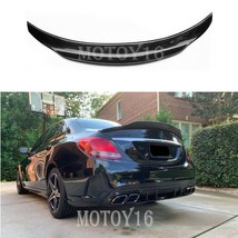 PSM Carbon Rear Trunk boot lid Spoiler for C Class W205 C250 C43 C63 AMG 2015+19 - £123.67 GBP