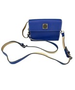 Dooney &amp; Bourke Beacon Small East/West Flap Crossbody Royal Blue New - $149.00