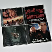 Lot Of 4 Movie Soundtrack Cd&#39;s - City Angels, Sopranos, Midnight In, Phenomenon - £10.07 GBP