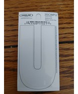 Hardline Self Adhesive Letter &quot;U&quot; Glossy White Laminate 3 In Super Stick... - $3.86 CAD
