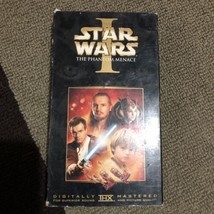 Star Wars I The Phantom Menace VHS Video VCR Tape Episode One Prequel Trilogy - £3.19 GBP