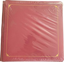 ealed Creative Memories Mauve 12x12 Album Gold Trim , Old Style 15 shts ... - £27.41 GBP