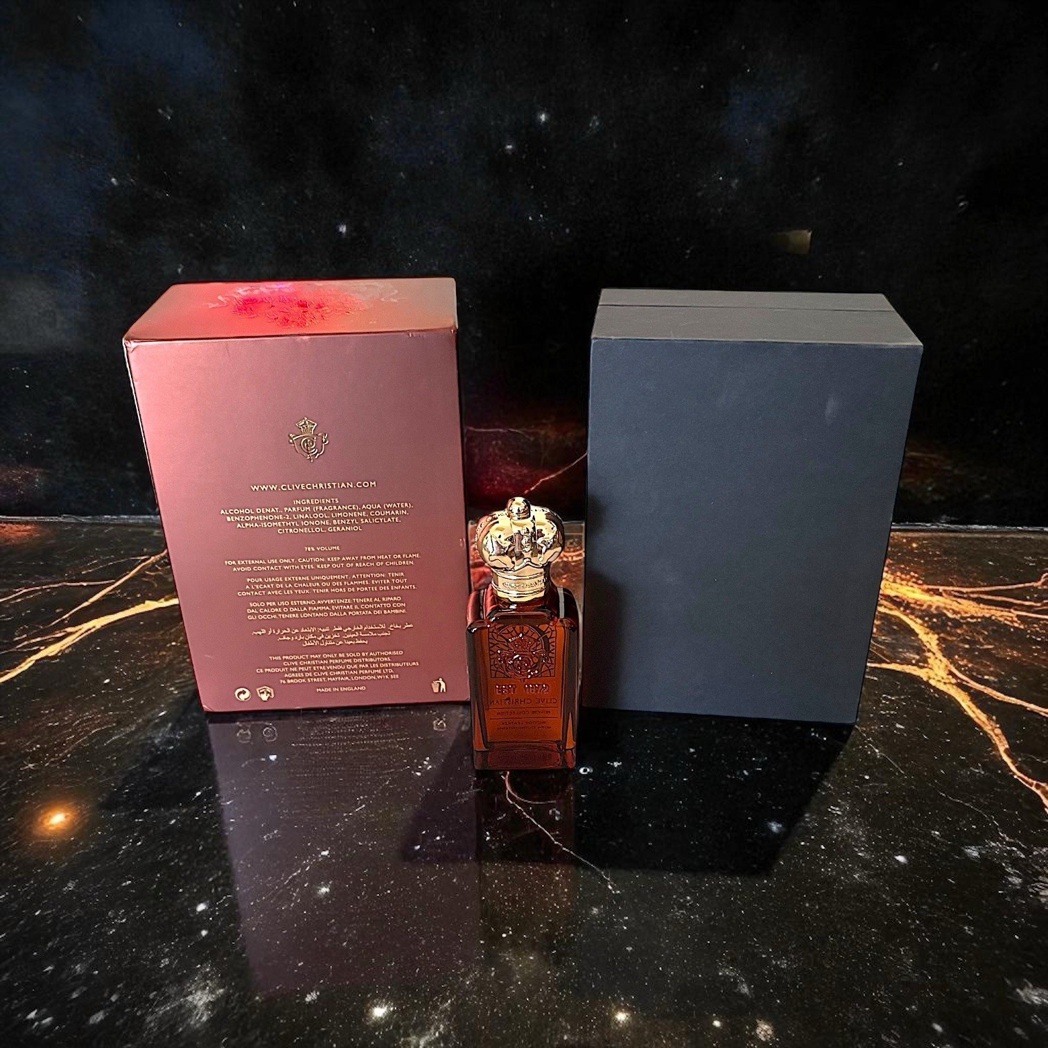 CLIVE CHRISTIAN C WOODY LEATHER EAU DE PARFUM 1.6 FL OZ / 50 ML Brand NEW IN BOX Item image 10