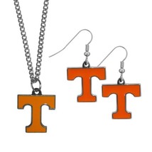 NCAA Siskiyou Sports Womens Tennessee Volunteers Dangle Earrings and Chain - €13,58 EUR