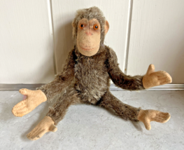 Vintage Mohair Jointed Monkey Chimp ? Steiff - $75.00