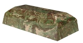 Large 298 Cubic Inches Camo Zenith Cultured Marble Cremation Urn for Ashes - £264.39 GBP