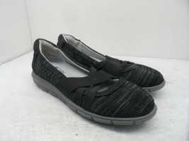 Cliffs by White Mountain Women&#39;s Slip-On Felice Elastic Flats Black Size 7.5M - £16.90 GBP