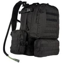 NEW Advanced Hydro Assault Pack MOLLE Hiking Hunting Backpack w Bladder ... - £55.22 GBP