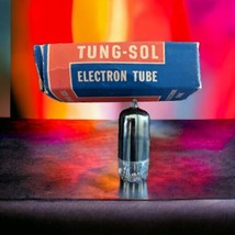 New Tung Sol 6CB6 Vintage Electron Tube 7 PIN Vacuum Amp Ham Radio TV - £1.59 GBP