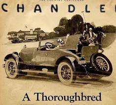 1925 Chandler Motor Comrade Roadster XL Advertisement 14 x 11 Automobilia - $26.98