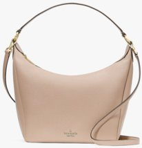 Kate Spade Leila Shoulder Bag Warm Beige Leather KB694 NWT Purse $399 Retail FS - £119.06 GBP