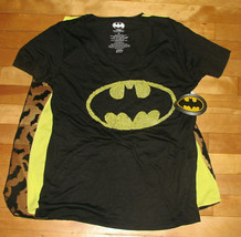 Batgirl T-shirt With 2 Detachable Capes Batman Junior Size M (7/9) New - £13.97 GBP