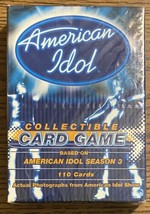 American Idol Collectible Card Game Based On Season 3 - £6.42 GBP