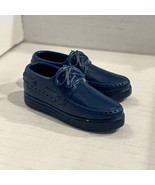 Mattel Barbie Ken Doll Lace Up Loafers Boat Dress Shoes Navy Blue Fashio... - $196.33 MXN