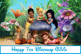 Tinker Bell and Friends Edible Cake Topper Decoration - £10.38 GBP