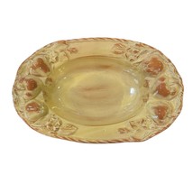 Vietri Pottery Large Serving Dish Bowl Made In Italy Apples Fruit Basket - $49.49