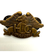 Rare 1983 Harley HOG Pin Brass Eagle –Historic Founding Year Harley Owne... - $19.39