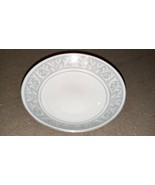 Imperial China W Dalton Whitney 9&quot; Round Serving Bowl White Grey w/ Plat... - $563.55 MXN