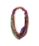 Nollia Ladies Criss Cross Elastic Stretch Headband Shiny Metallic Bright... - $10.69