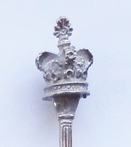 Collector Souvenir Spoon Royal Crown of London 3D Figural - $14.99