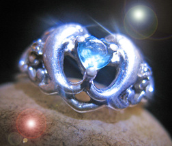 HAUNTED RING CHARMED LOVE RELATIONSHIP FORTUNE IN LOVE HIGHEST LIGHT MAGICK image 2