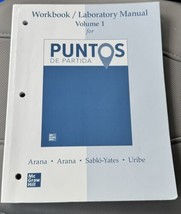 Puntos De Partida Workbook Lab Manual Volume 1 - £22.41 GBP