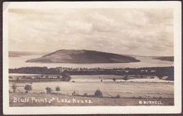 Bluff Point, New York &amp; Lake Keuka RPPC 1924 Real Photo Postcard - $228.88 MXN