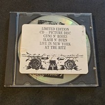 Guns N’ Roses Slash N’ Burn Live at the Ritz CD Rare Limited 1990 Promo - $553.45 MXN