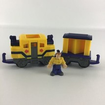 GeoTrax Train Confused Team Woohoo &amp; Opie Complete with Figure Fisher Pr... - $21.73