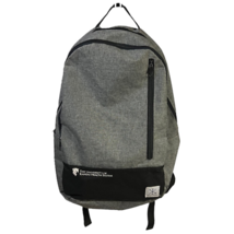 Merchant &amp; Craft Women&#39;s Backpack Gray Black Textile Heathered Outer Poc... - $40.84