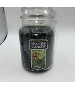 Yankee Candle Balsam &amp; Cedar - 22 oz Original Large Jar Scented Candle NEW - £15.63 GBP